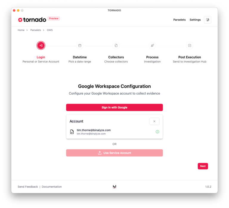 Getting Started with Tornado | Binalyze Knowledge Base
